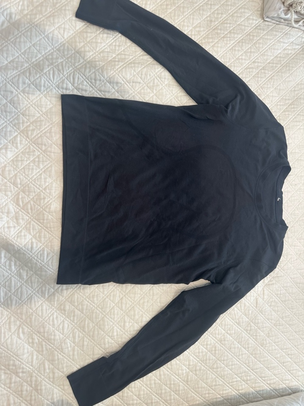 lululemon athletica Black Long Sleeve Tee